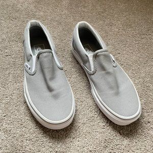 Light Grey Slip-on Vans